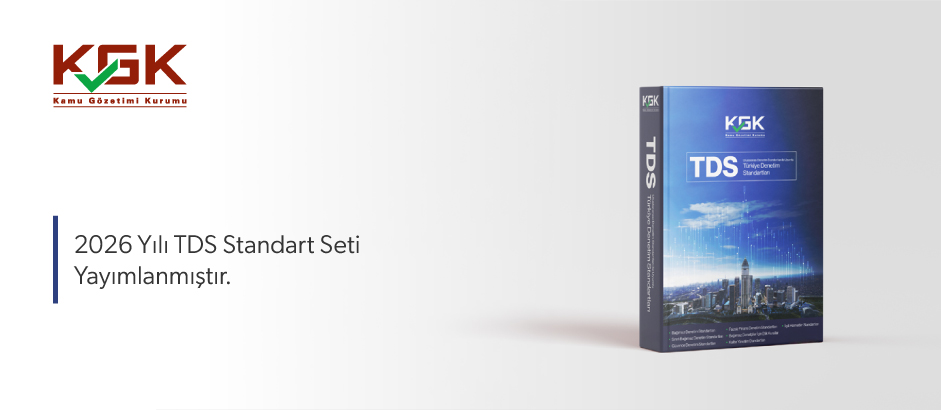 2026 Yılı TDS Standart Seti Yayımlanmıştır